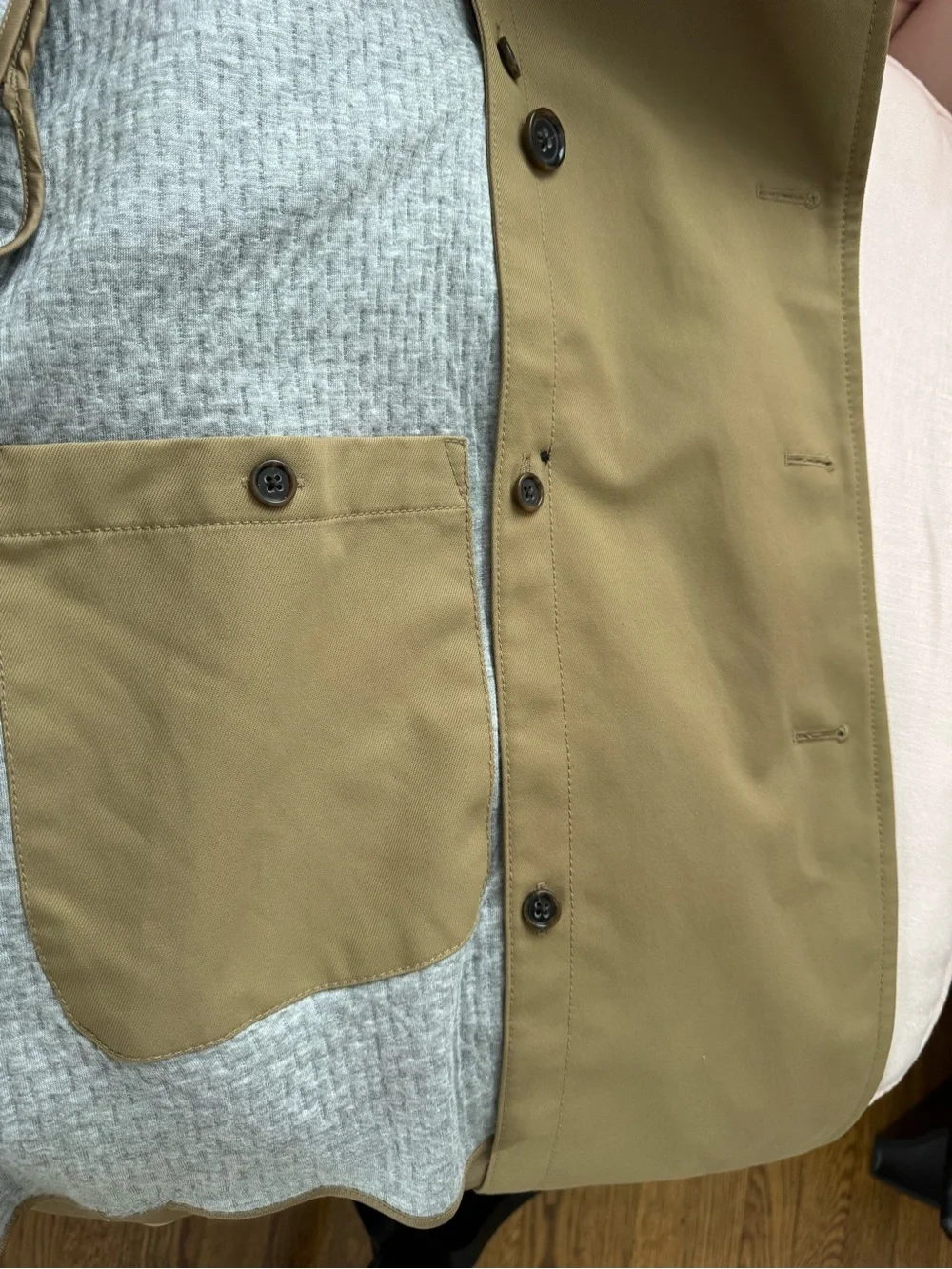 Banana Republic double breasted